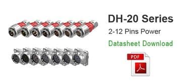 CNLINKO DH-20 connector range